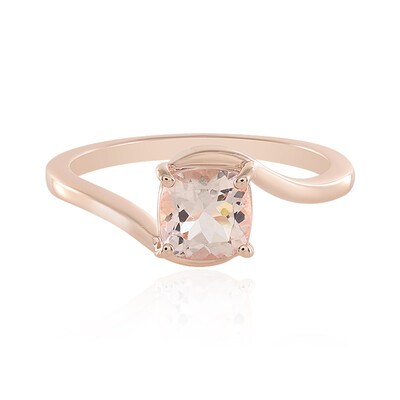 Bague en argent et Morganite