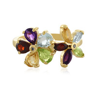 Bague en argent et Péridot