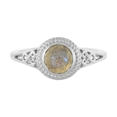 Bague en argent et Labradorite