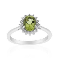 Bague en argent et Quartz de l'Ouro Verde
