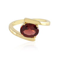 Bague en argent et Grenat du Mozambique