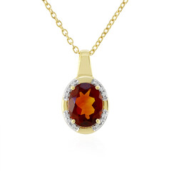 Collier en argent et Citrine Madère
