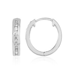 Boucles d'oreilles en argent et Zircon
