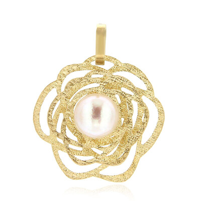 Pendentif en or et Perle de culture d'eau douce