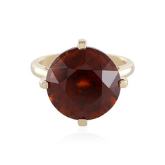 Bague en or et Grenat Hessonite