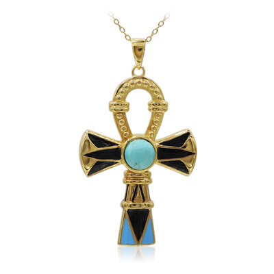 Collier en argent et Turquoise
