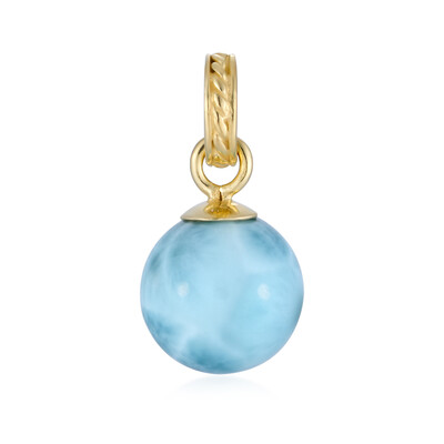 Pendentif en argent et Larimar