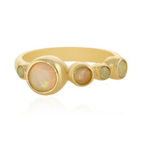 Bague en argent et Opale Welo