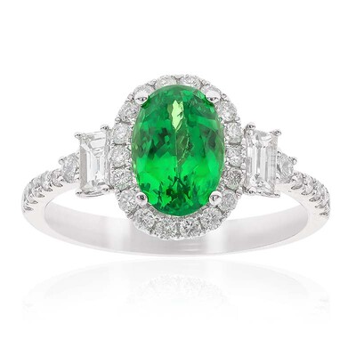 Bague en or et Grenat Tsavorite AAA (CIRARI)