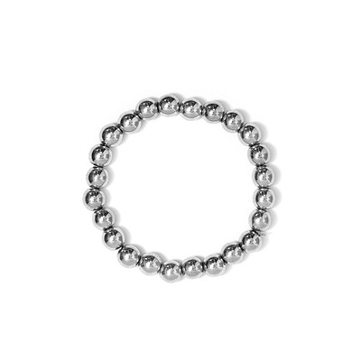 Bracelet et Hématite argentée