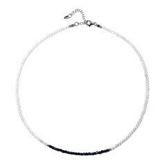 Collier en argent et Saphir bleu