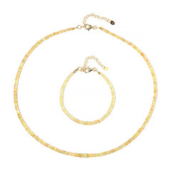 Parure en argent et Opale Welo