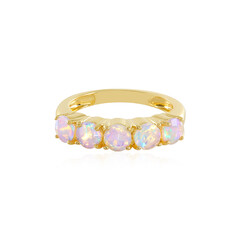 Bague en argent et Opale Welo