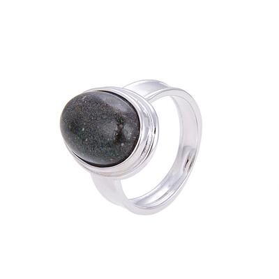 Bague en argent et Opale du Honduras
