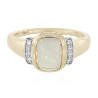 Bague en or et Opale Welo (La Revelle)