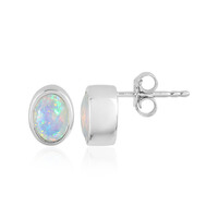 Boucles d'oreilles en argent et Opale Welo