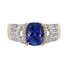 Bague en or et Tanzanite AAA (AMAYANI)