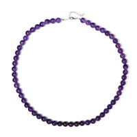 Collier en argent et Améthyste