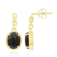 Boucles d'oreilles en or et Opale Boulder (Mark Tremonti)