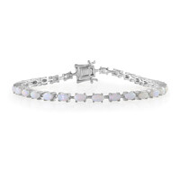 Bracelet en argent et Opale d'Australie
