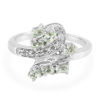 Bague en argent et Amblygonite
