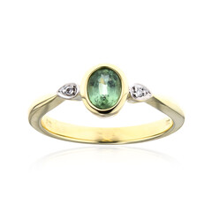 Bague en or et Kyanite Menthe (CUSTODANA)