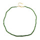 Collier en argent et Diopside de Russie (Adela Silber)
