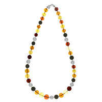 Collier en argent et Ambre baltique