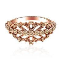 Bague en or et Diamant rose de France SI1 d'Argyle 