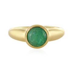 Bague en argent et Emeraude de Socoto