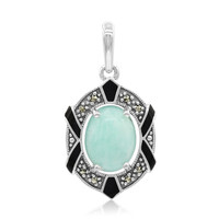 Pendentif en argent et Amazonite