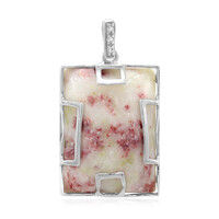 Pendentif en argent et Cinabre