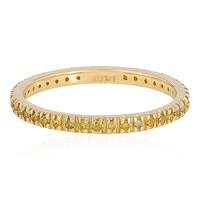 Bague en or et Diamant jaune I3