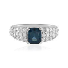 Bague en or et Spinelle bleu cobalt Luc Yen (de Melo)