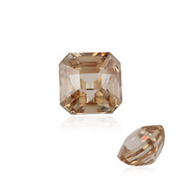  Zircon champagne (gemme et boîte de collection)