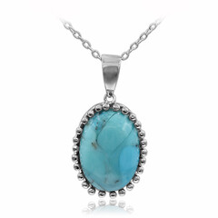 Collier en argent et Turquoise