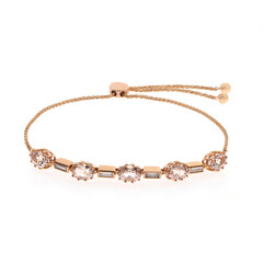 Bracelet en or et Morganite AAA