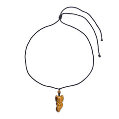 Collier et Œil de tigre doré