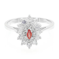 Bague en argent et Rubis du Malawi