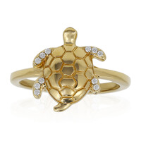Bague en argent et Zircon