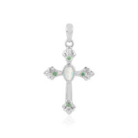 Pendentif en argent et Opale Welo