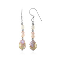 Boucles d'oreilles en argent et Perle d'Akoya