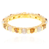 Bague en argent et Opale Welo
