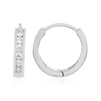 Boucles d'oreilles en argent et Zircon