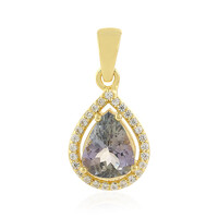 Pendentif en argent et Tanzanite non chauffée