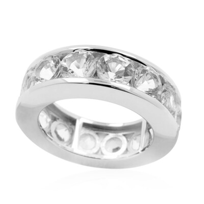 Bague en argent et Danburite