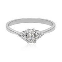 Bague en argent et Béryl fantaisie