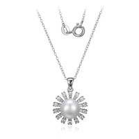 Collier en argent et Perle de culture d'eau douce