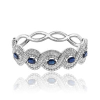 Bracelet en or et Saphir de Ceylan (CIRARI)