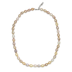 Collier en argent et Perle de culture d'eau douce (TPC)